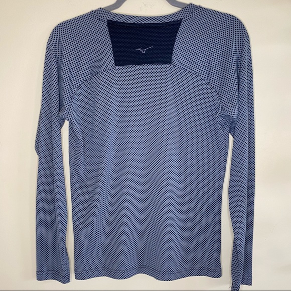 MIZUNO Fastpitch Softball Black Gray Drylite Long Sleeve Top Size Small - Picture 6 of 7